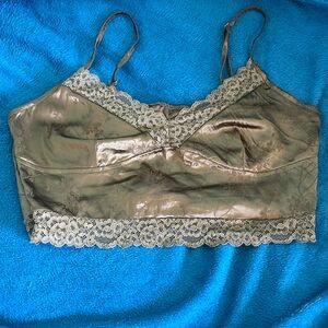 Shien silk top green